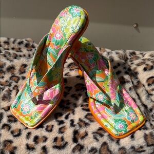 Vibrant Floral Women's Sandals